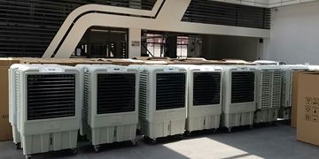 移動冷風機應用之-廣州市交通運輸職業(yè)學院