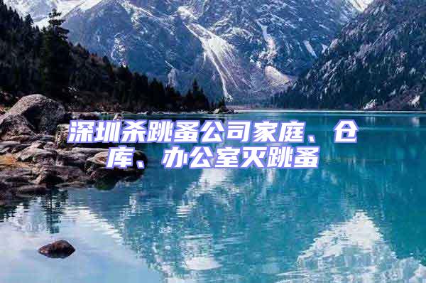 深圳殺跳蚤公司家庭、倉(cāng)庫(kù)、辦公室滅跳蚤