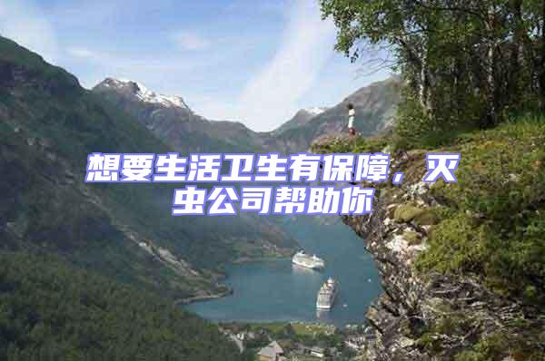 想要生活衛(wèi)生有保障，滅蟲公司幫助你