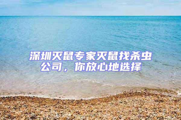 深圳滅鼠專家滅鼠找殺蟲公司，你放心地選擇