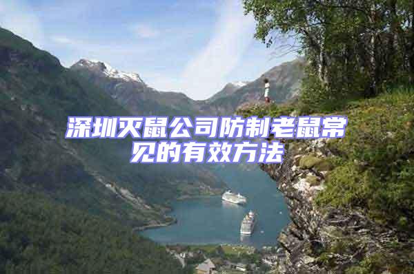 深圳滅鼠公司防制老鼠常見(jiàn)的有效方法