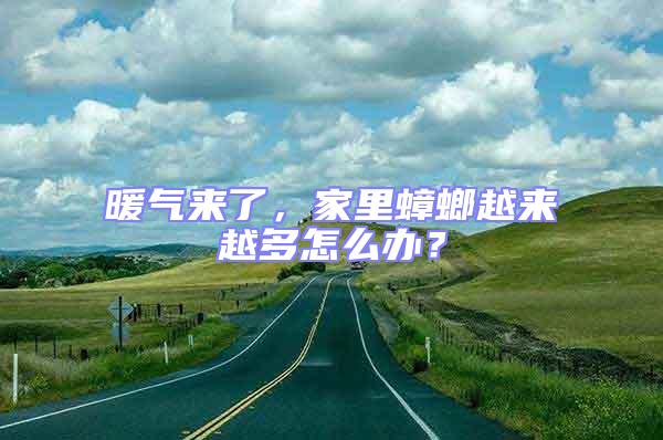 暖氣來了，家里蟑螂越來越多怎么辦？