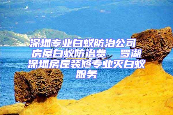 深圳專業(yè)白蟻防治公司 房屋白蟻防治費  羅湖深圳房屋裝修專業(yè)滅白蟻服務