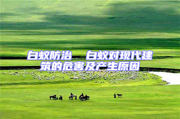 白蟻防治  白蟻對現(xiàn)代建筑的危害及產生原因