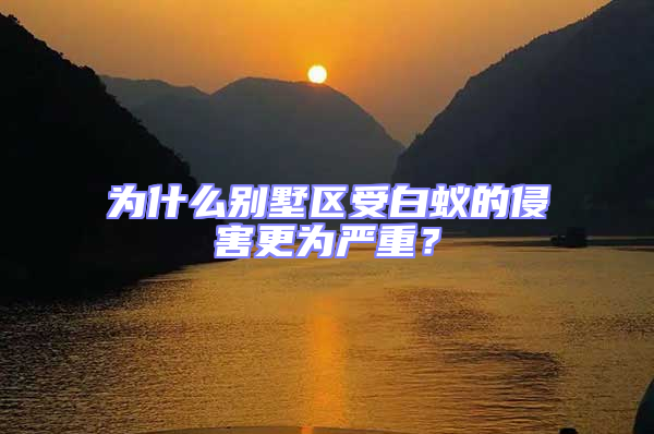 為什么別墅區(qū)受白蟻的侵害更為嚴(yán)重?