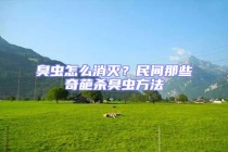 臭蟲怎么消滅？民間那些奇葩殺臭蟲方法