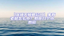 【深圳滅蟑螂公司】家有老鼠怎么辦？教你幾個小妙招