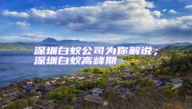 深圳白蟻公司為你解說；深圳白蟻高峰期