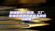 深圳超市、商場(chǎng)、工廠、賣(mài)場(chǎng)怎樣消滅老鼠怎樣防治鼠害？