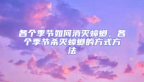 各個季節(jié)如何消滅蟑螂，各個季節(jié)殺滅蟑螂的方式方法