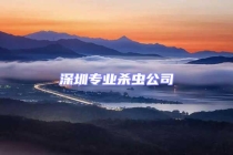 深圳專(zhuān)業(yè)殺蟲(chóng)公司