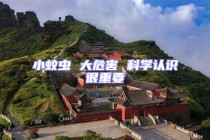 小蚊蟲 大危害 科學(xué)認(rèn)識(shí)很重要