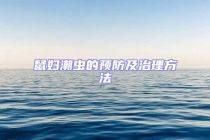 鼠婦潮蟲的預(yù)防及治理方法